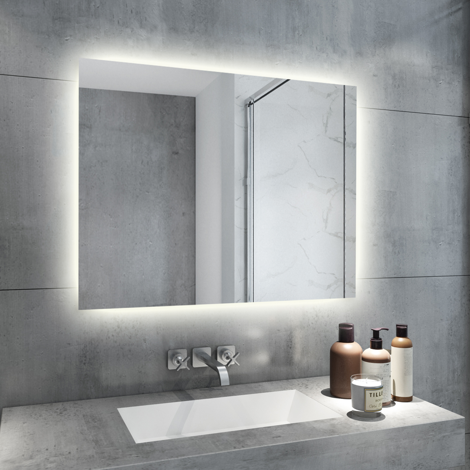 Backlit Bathroom Mirror DBS-01