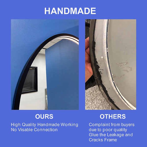 led bathroom mirror manufacturer supplier best (finish)