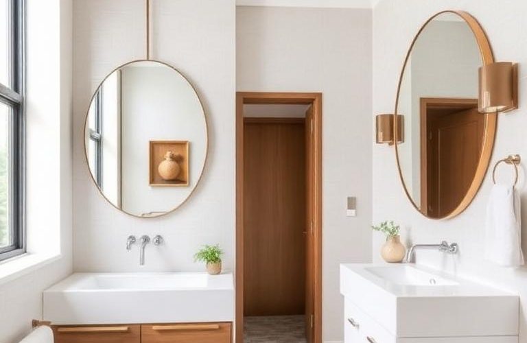 5 Types of Mirrors That Are Good for a Bathroom