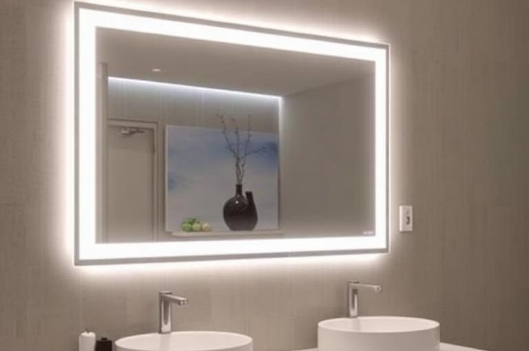 9+ Best Modern Lighted Mirrors for Bathrooms Ideas