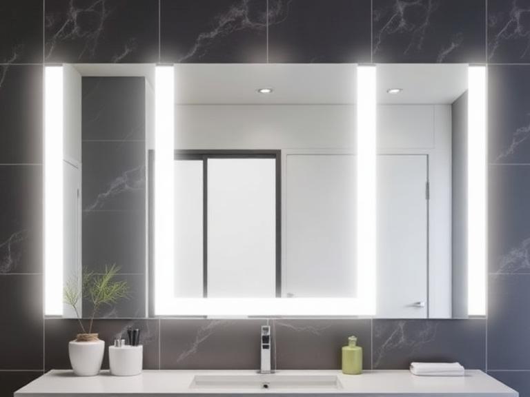 Are backlit mirrors good for bathrooms?