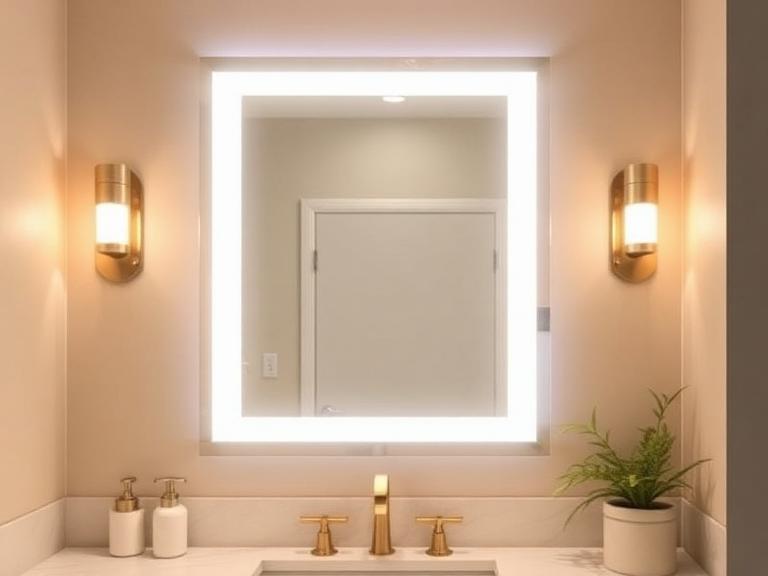 Are lighted bathroom mirrors a good idea